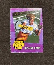Nintendo Power Super Power Club Top Rank Tennis Power Card #88