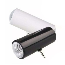 2X Mini Portable Speaker with 3.5mm Plug Line-in Speaker for Tablet Smartphone