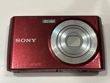SONY CYBER-SHOT Digital Camera 12.1 Mega Pixels DSC-W510 RED Tested Works READ