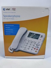 AT T CL4940 Single Line Corded phone for Seniors with Answering Machine