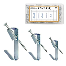 117Pcs Picture Hangers, 3 Size Picture Hooks Including 30/50/100lbs, Picture ...