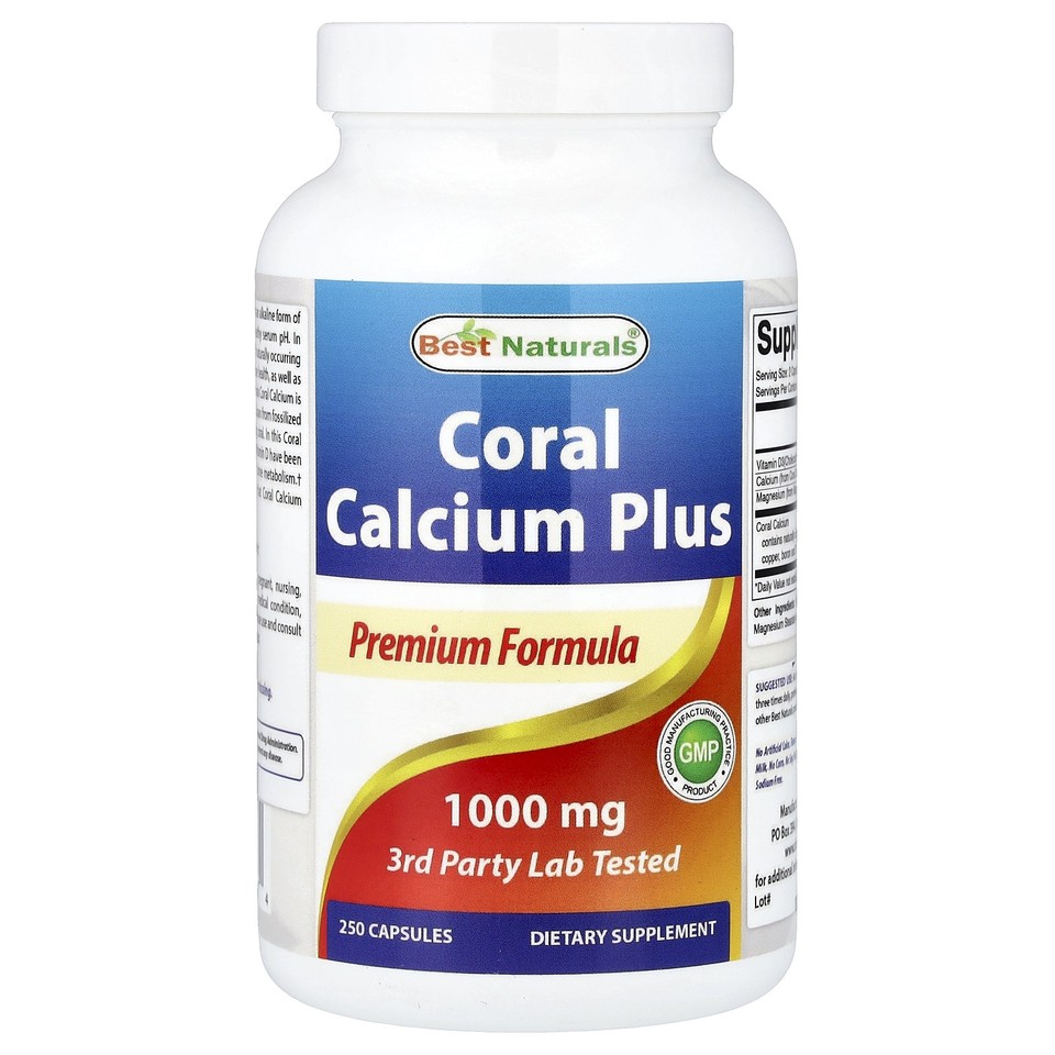 Coral Calcium Plus, 250 Capsules