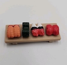 Miniature Sushi Fake Food 1.5" Plastic Doll House