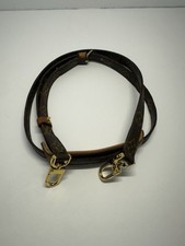 Authentic Vintage Louis Vuitton Monogram Shoulder Strap W/ Gold Lobster Clasp