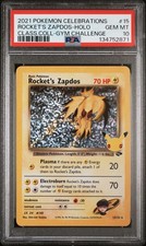 2021 Pokemon Celebrations Classic Collection #15 Rocket'S Zapdos-Holo PSA10