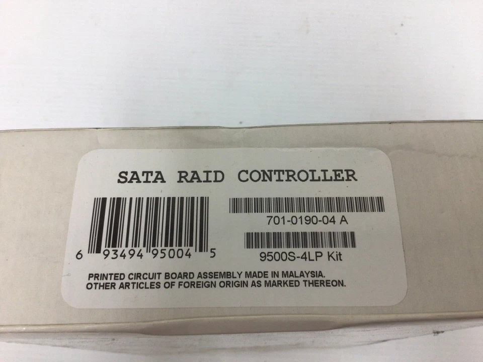 AMCC 3WARE 9500S-4LP PCI-64BIT SATA RAID CONTROLLER - Image 3 of 3