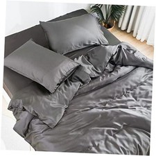 DOZ Sheet Set, 100 Viscose derived from Queen - 3 Piece NO Top Sheet Storm