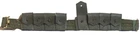 VINTAGE HASBRO GI JOE #7510 GREEN OD OLIVE DRAB AMMO CARTRIDGE POUCHES WEB BELT