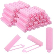 56 Pcs Foam Hair Rollers, 0.59 Inch Heatless Hair Curler Small Sponge Curlers...