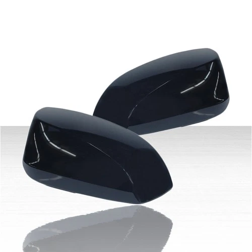 Set of 2 Clip-On Mirror Covers w/o Signal for 22-25 Toyota Sienna - Gloss Black