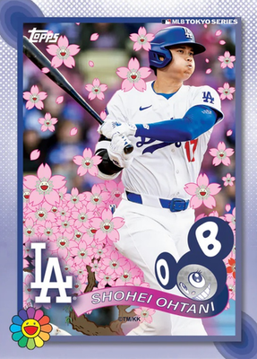 2025 Topps Takashi Murakami MLB Tokyo Series Limited Edition