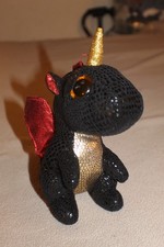 Ty ~ Beanie Boos * 2021 * 'Grindal'  * the Unicorn Dragon * NO Hang Tag
