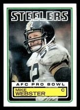 1983 Topps #368 Mike Webster HOF NM QTY