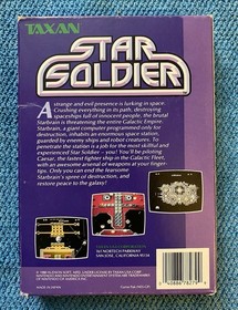 Star Soldier NES Nintendo 1989 Taxan CIB Complete Clean Cartridge Round Seal