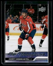 HARDY HAMAN AKTELL 2023-24 Upper Deck Series 2 Young Guns Rookie #473