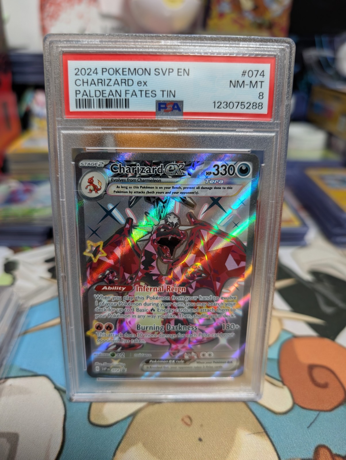 Pokemon Black Star Promo Charizard 074 Full Art Holo