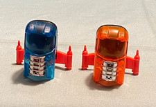 vintage Mego Micronauts GALACTIC DEFENDER ORANGE BLUE HELMET JETPACK parts