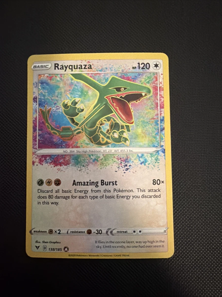 Rayquaza 138/185 Swsh04: Vivid Voltage for sale | eBay