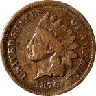 1870 Indian Cent