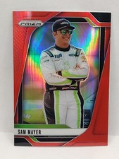 Sam Mayer 2025 Prizm Racing Red Prizm Base Driver 213/249 NASCAR Card