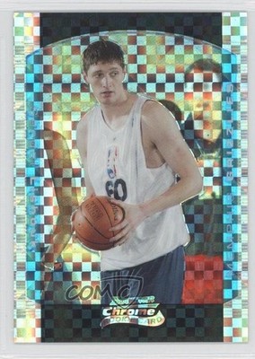 2004-05 Bowman Draft Chrome X-Fractor 5/150 Sergei Lishouk #139 0l1