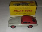VTG 1958-1963 DINKY No 167 AC ACECA COUPE. NEAR MINT IN ORIGINAL BOX, 1st ISSUE