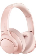 Soundcore Anker Life Q20 Pink Headphones Gently Used ANC Wireless No Box