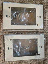 LOT of 2 Wiremold V5751 Flush Type Extension Adapter Ivory New USA Shipped Fast!