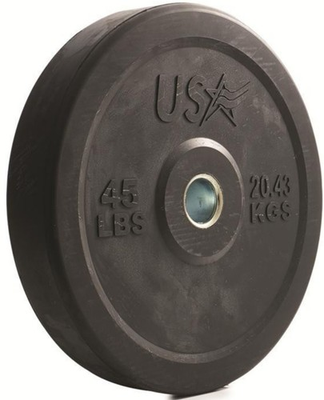 #ad TROY 45 LB PAIR OLYMPIC BUMPER PLATES 5 YEAR WARRANTY WORLD CLASS S H INCLUDED $299.95