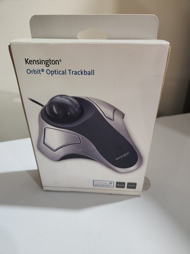 Kensington Orbit Optical Trackball Mouse B12427E for Windows/MacOS New IN Box