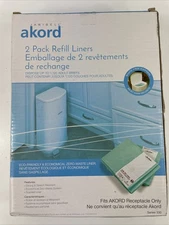 Janibell Akord Slim 2-Pack Refill Liners for AKORD Receptacle (Box of 2 Liners)