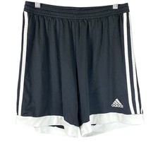 Boys Adidas Performance Tastigo 15 Youth Shorts in White  Black Size Medium