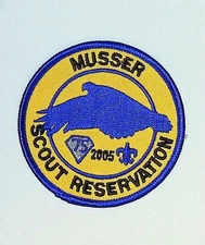 Musser Scout Reservation Boy Scout Patch 2005