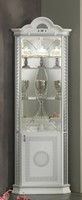 Eckschrank Luxus Vitrine Vitrinen Schrank Holz SchräNke Italienische Stil MöBel