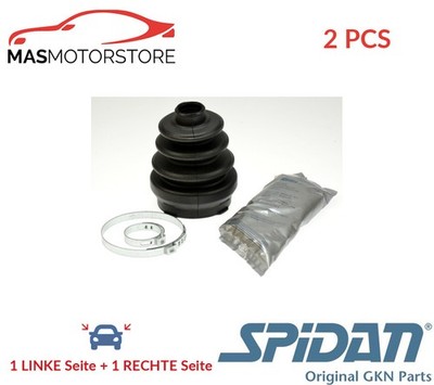 ACHSMANSCHETTE ANTRIEBSWELLE PAAR SPIDAN 24856 2PCS I NEU OE QUALITÄT