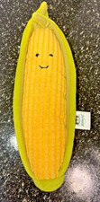 Jellycat Vivacious Sweetcorn Yellow Corn Cob Vegetable  8.5 Inch Plush - Rare