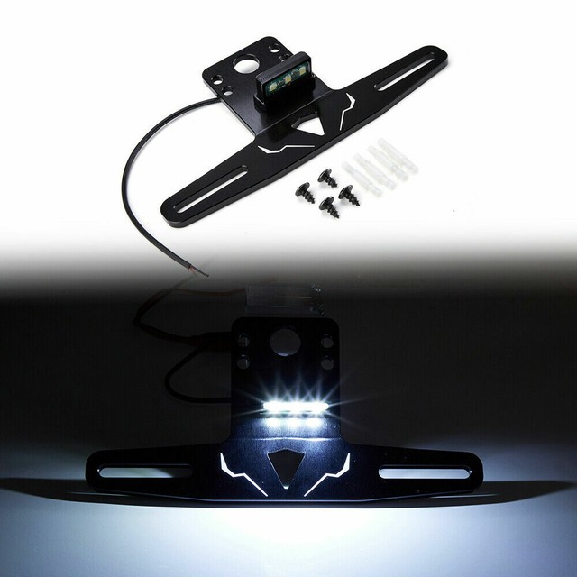 ATV/UTV Universal LED Lighted License Plate Holder for Polaris RZR 900