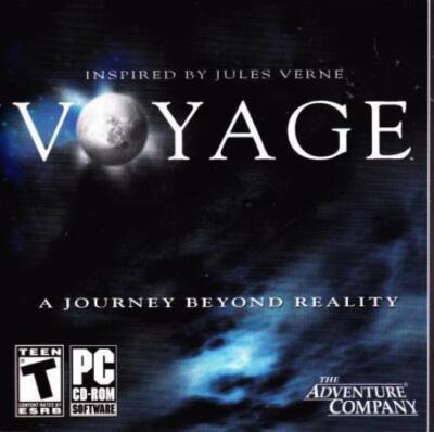 Voyage Journey Beyond Reality PC CD orbit around lunar Moon space adventure game