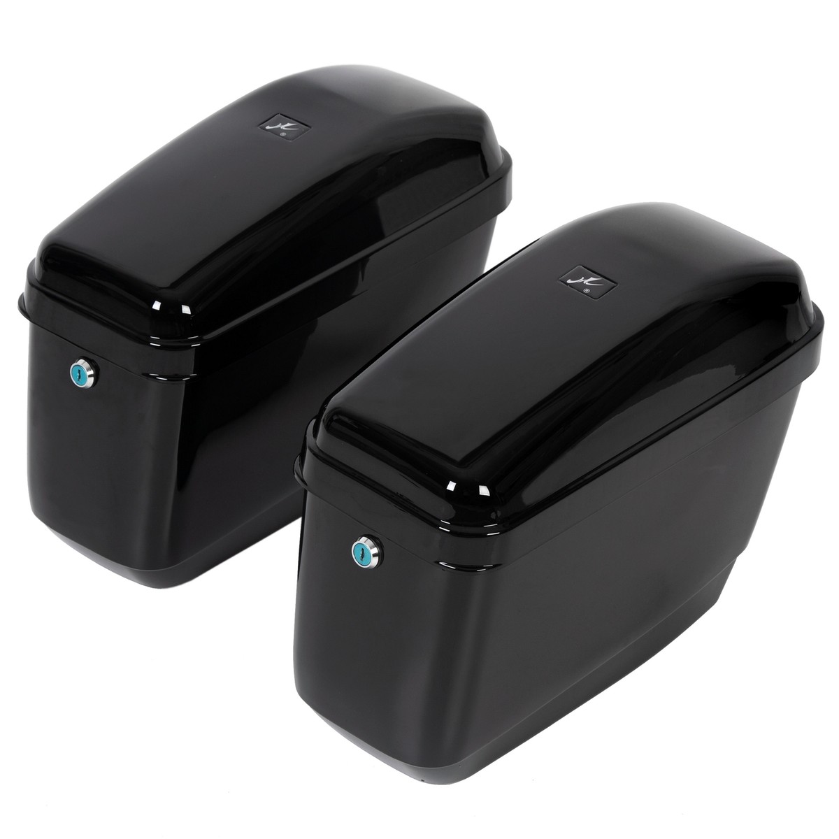 Universal Fitment Hard Motorcycle Saddle bags Saddlebags For
