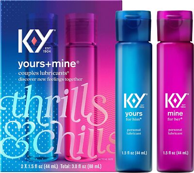 KY Jelly His And Hers Stimulate Sex-Lubricant For Him Women Couples Warm Lube