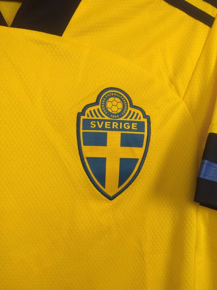 Sweden Jersey 2020 Home Size XL Shirt Soccer Football adidas