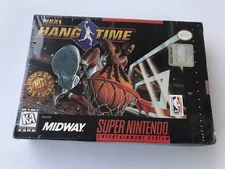 SNES Super Nintendo NBA HANGTIME~Game NBA Jam Sequel Hang Time~New Factor Sealed