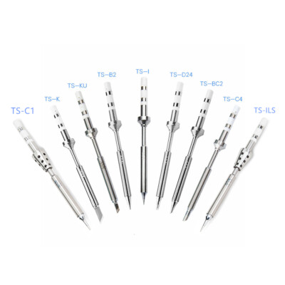 Specific Replacement Iron Tips 9 Types For Digital Mini Soldering Iron TS101