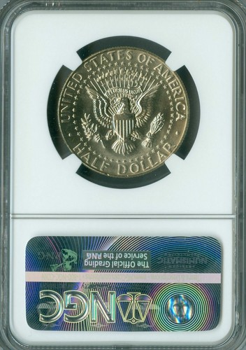1985 D KENNEDY HALF DOLLAR NGC MS66 PQ 2ND FINEST REGISTRY  * - Picture 4 of 4