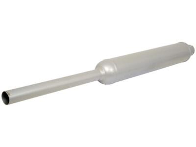 Vertical Muffler 2 1/4'' Fitting, 1110mm Length, 95mm Diameter, Aluminium