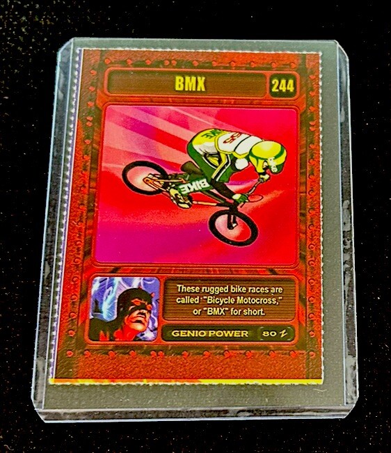 BMX Rare 2003 Team Marvel Genio Power Card Sports Illustrated For