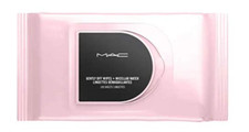 Mac Gently Off Wipes  Micellar Water Makeup Remover 80 Sheets AUTHENTIC - NEW