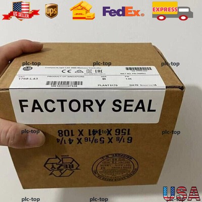 New Factory Sealed AB 1768-L43 SER B CompactLogix L43 Controller Module 1768L43