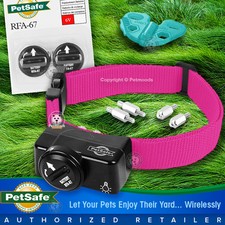 PetSafe PIF-275-19 Wireless Pink Strap Fence Receiver Dog Collar RFA-67 PIF-300