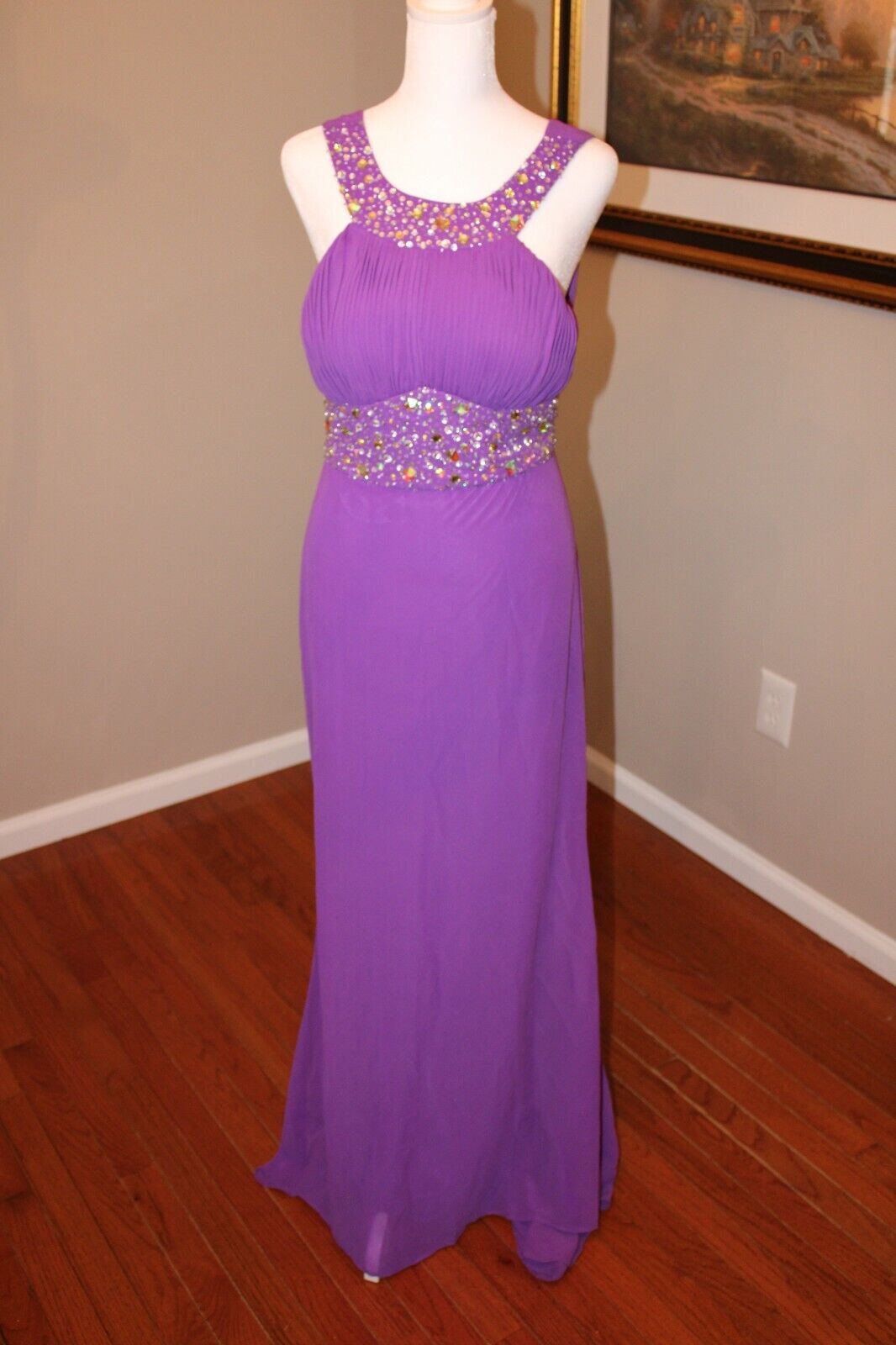Purple Prom Cheap SALE Start Pageant Evening Dedication Gown - Size 4 2